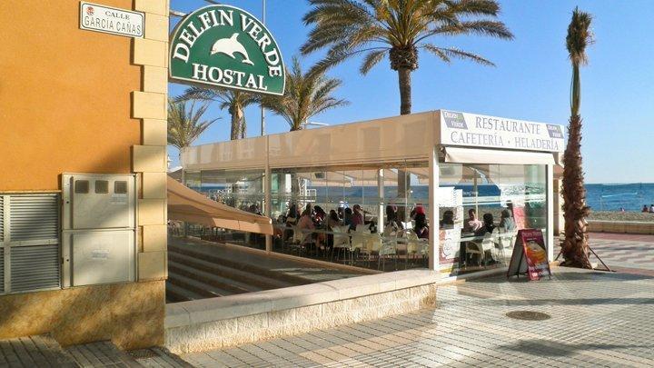 Hostal Delfin Verde Almería Esterno foto