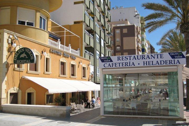 Hostal Delfin Verde Almería Esterno foto