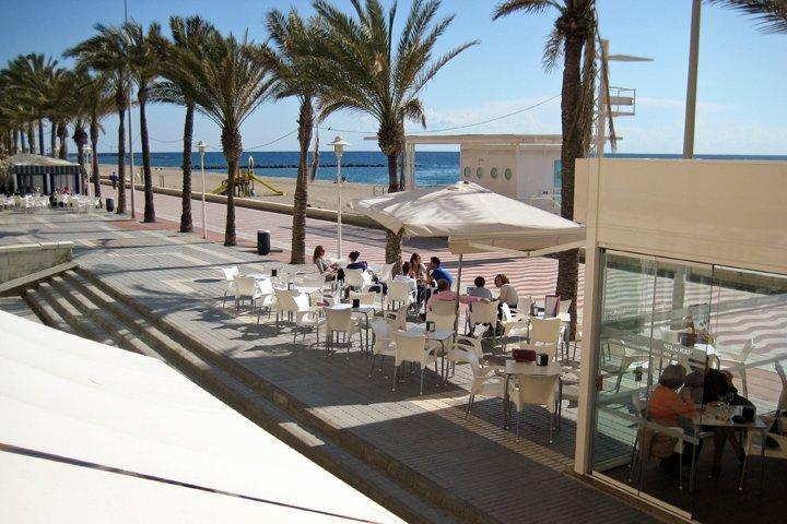 Hostal Delfin Verde Almería Esterno foto